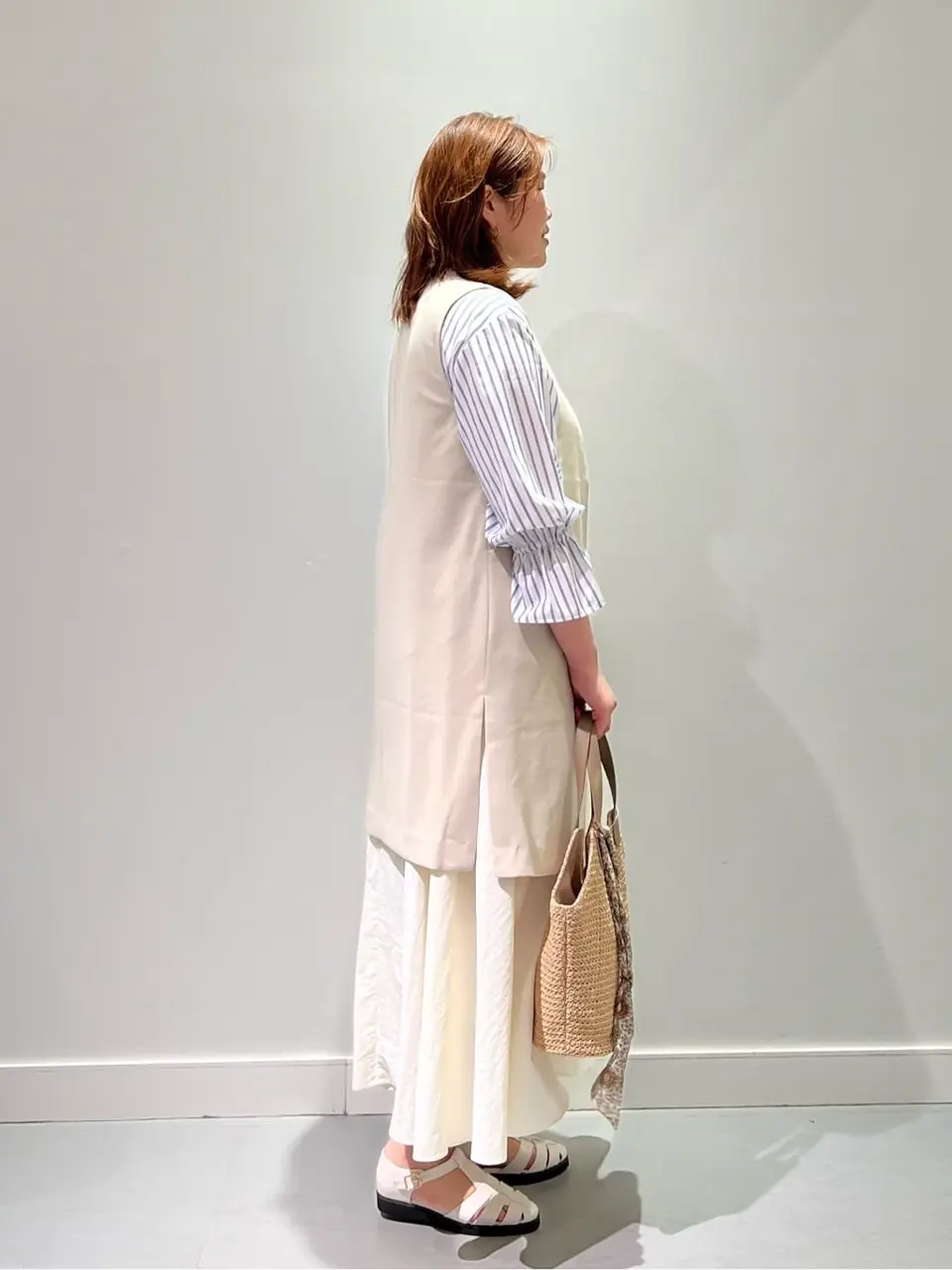 ONWARD CROSSET SELECT 林 コーディネート画像