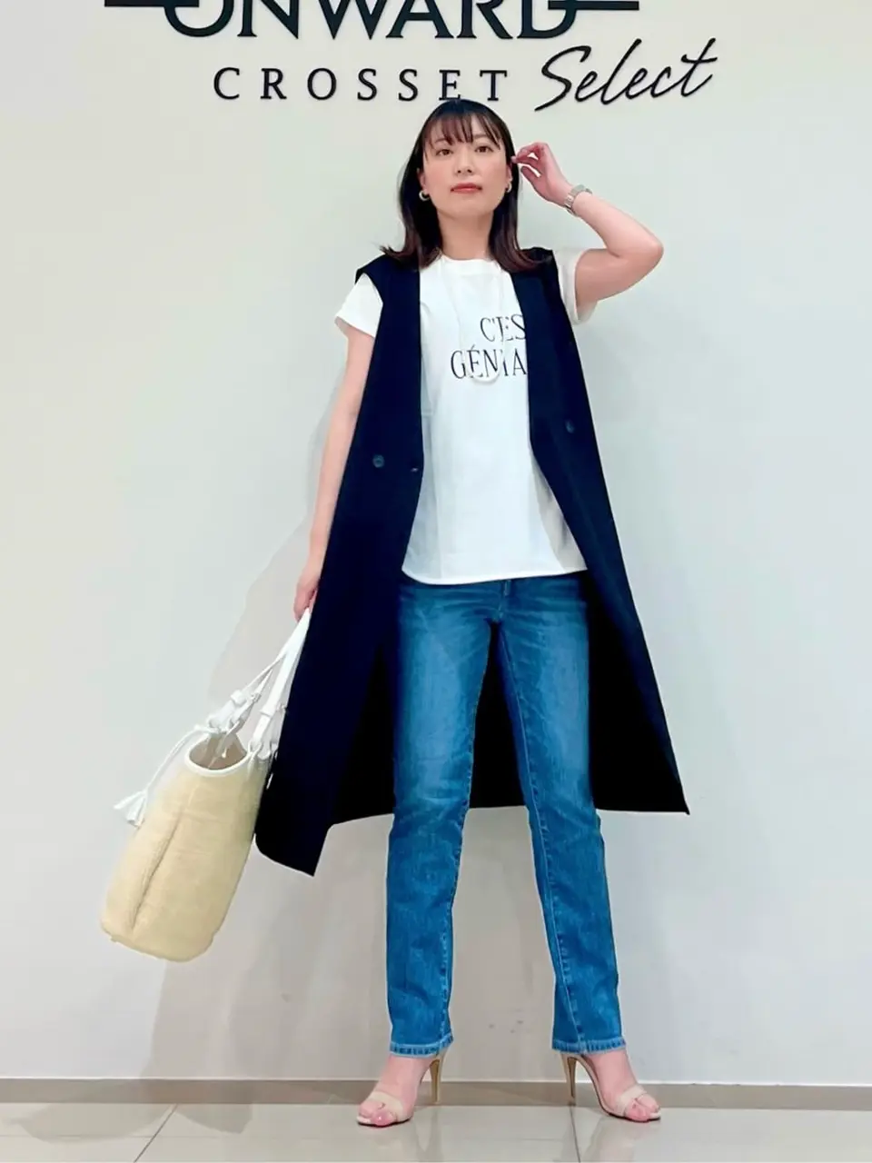 ONWARD CROSSET SELECT スタッフ コーディネート画像