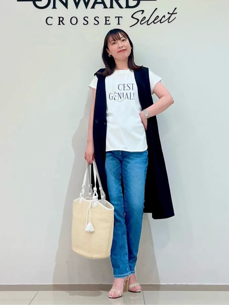 ONWARD CROSSET SELECT スタッフ コーディネート画像