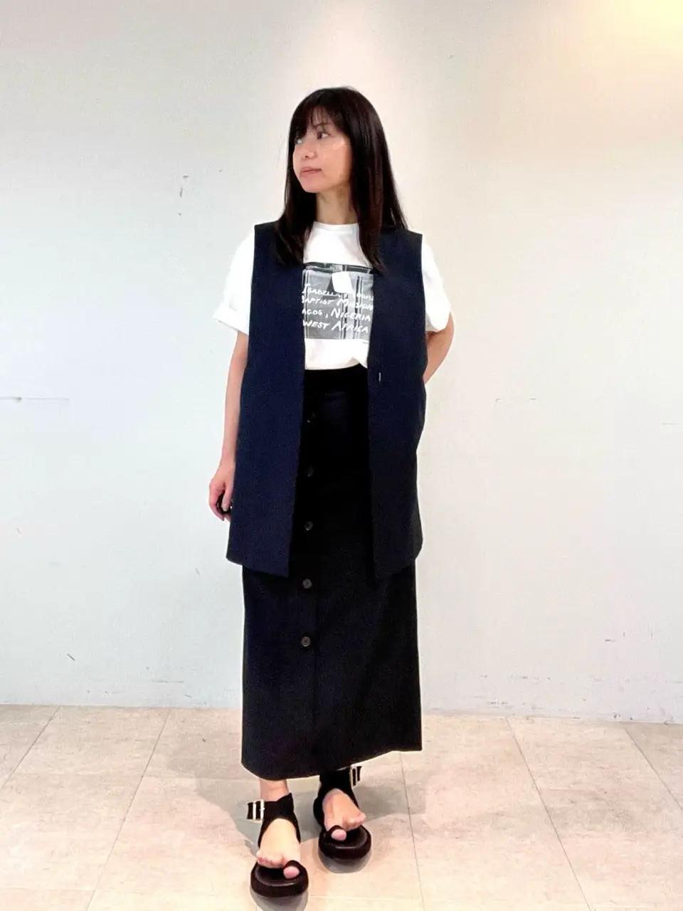 ONWARD CROSSET SELECT スタッフ コーディネート画像