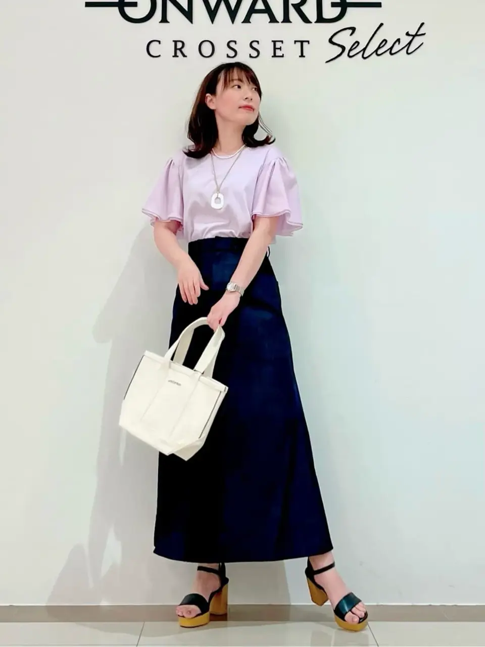 ONWARD CROSSET SELECT スタッフ コーディネート画像