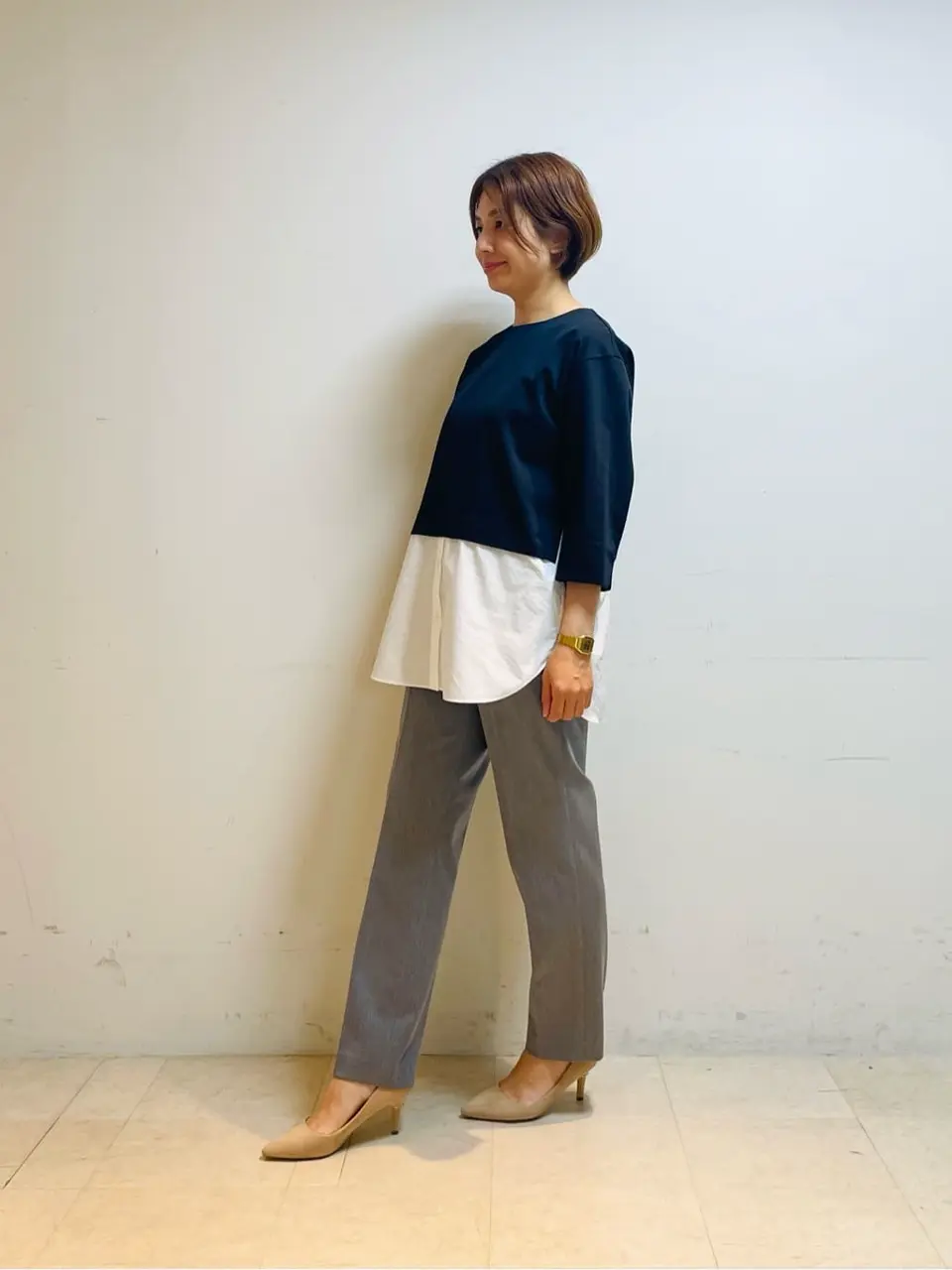 ONWARD CROSSET SELECT スタッフ コーディネート画像