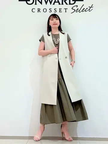 ONWARD CROSSET SELECT スタッフ コーディネート画像