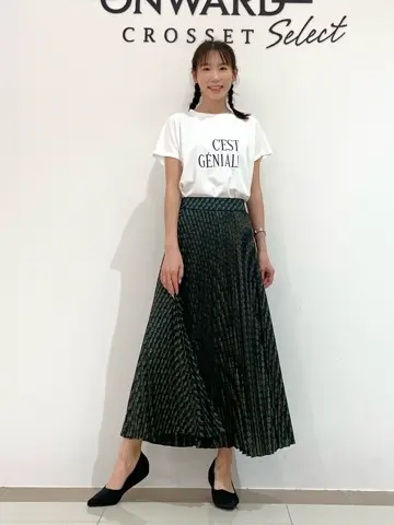 ONWARD CROSSET SELECT スタッフ コーディネート画像