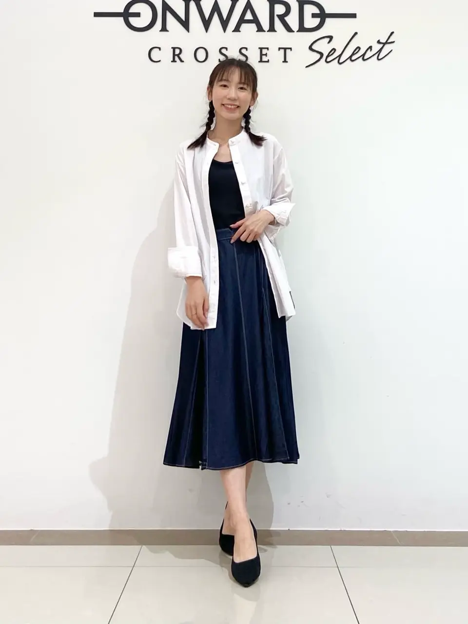 ONWARD CROSSET SELECT スタッフ コーディネート画像