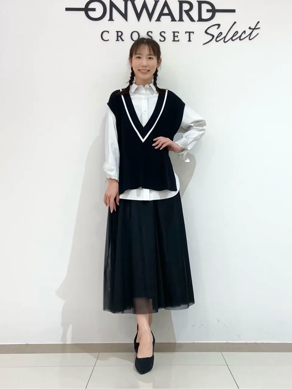 ONWARD CROSSET SELECT スタッフ コーディネート画像