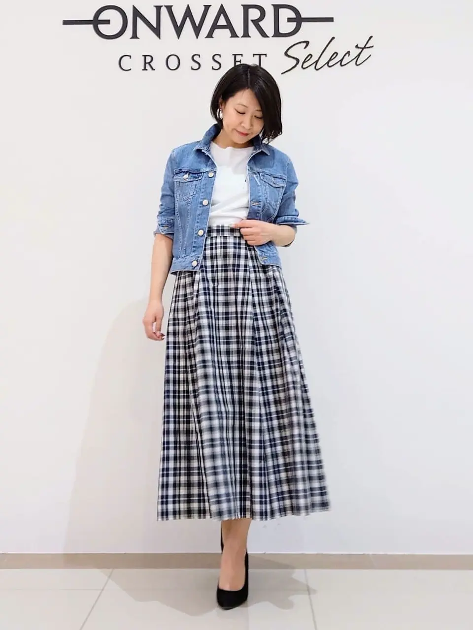 ONWARD CROSSET SELECT スタッフ コーディネート画像