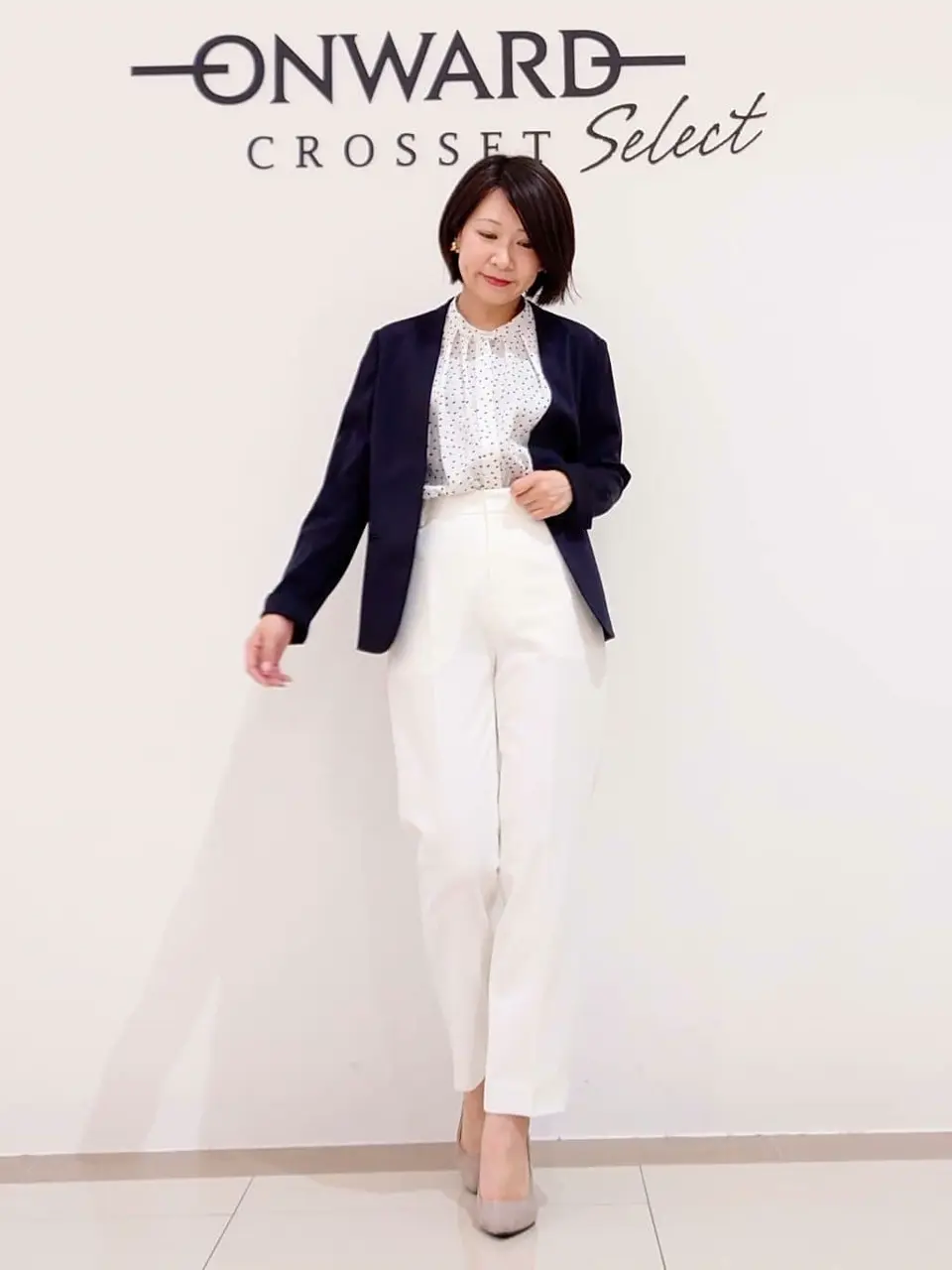 ONWARD CROSSET SELECT スタッフ コーディネート画像