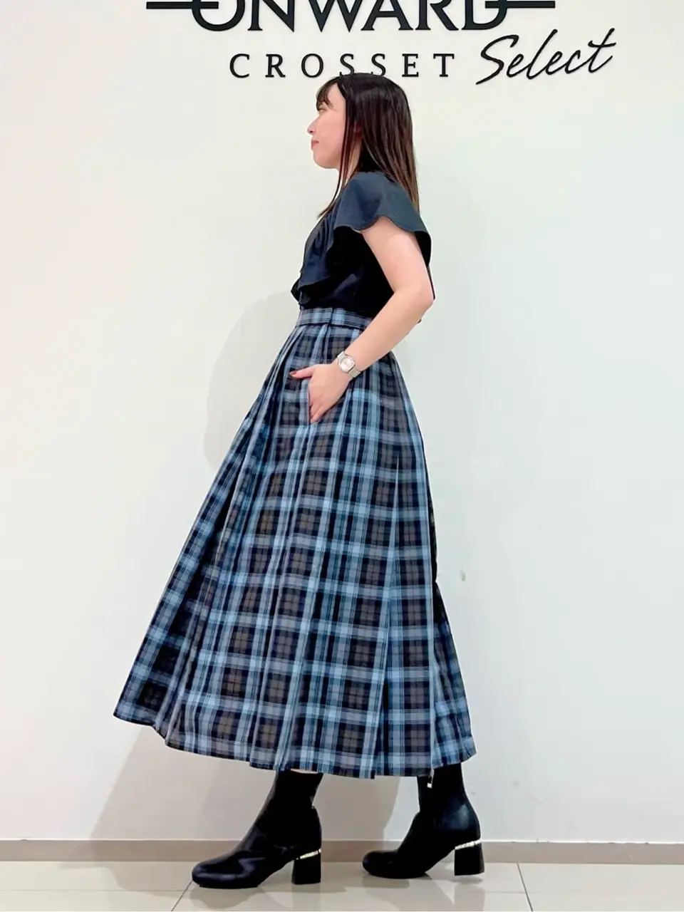 ONWARD CROSSET SELECT スタッフ コーディネート画像