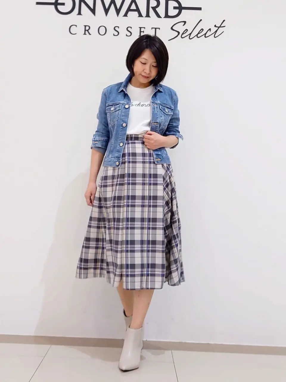 ONWARD CROSSET SELECT スタッフ コーディネート画像