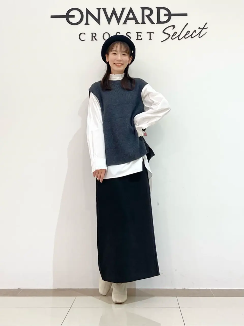 ONWARD CROSSET SELECT スタッフ コーディネート画像