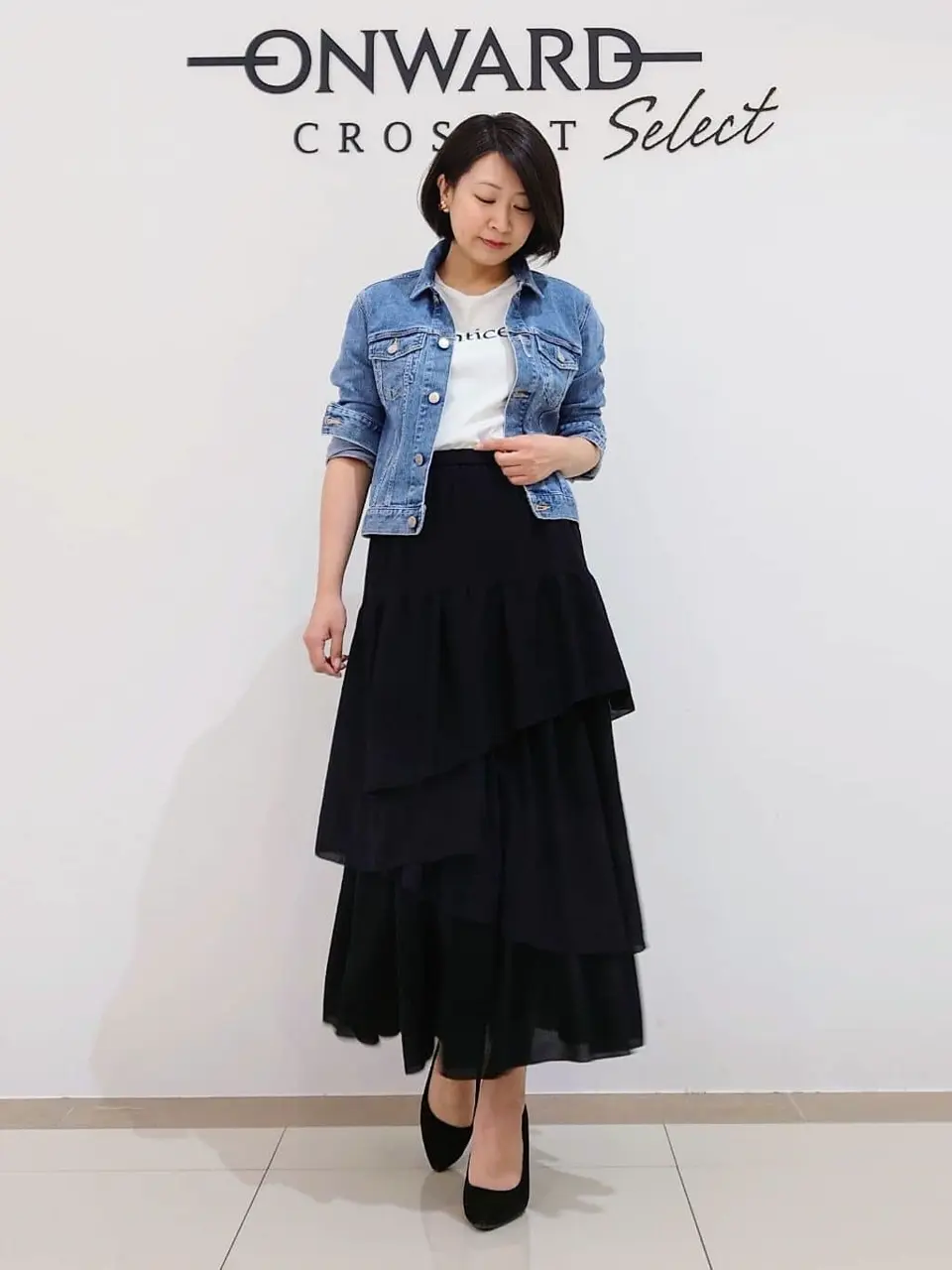ONWARD CROSSET SELECT スタッフ コーディネート画像