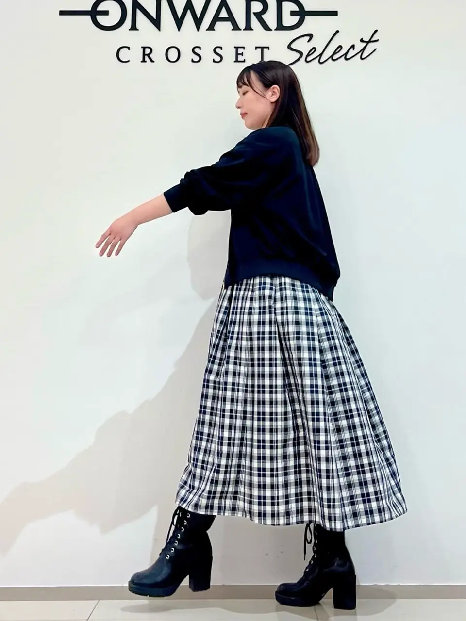 ONWARD CROSSET SELECT スタッフ コーディネート画像