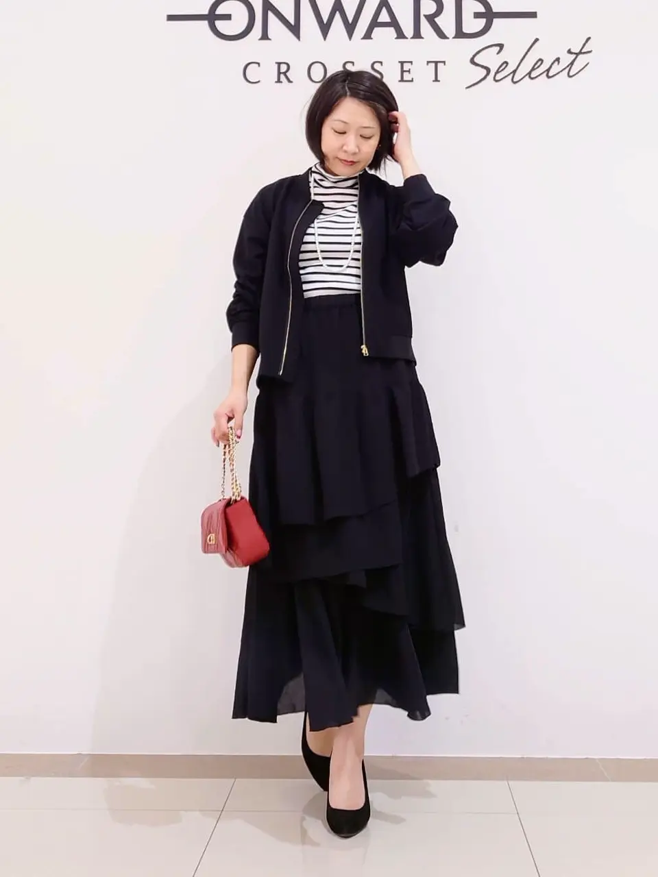 ONWARD CROSSET SELECT スタッフ コーディネート画像