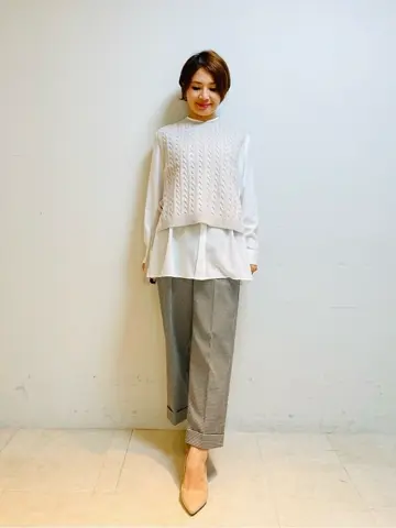 ONWARD CROSSET SELECT スタッフ コーディネート画像