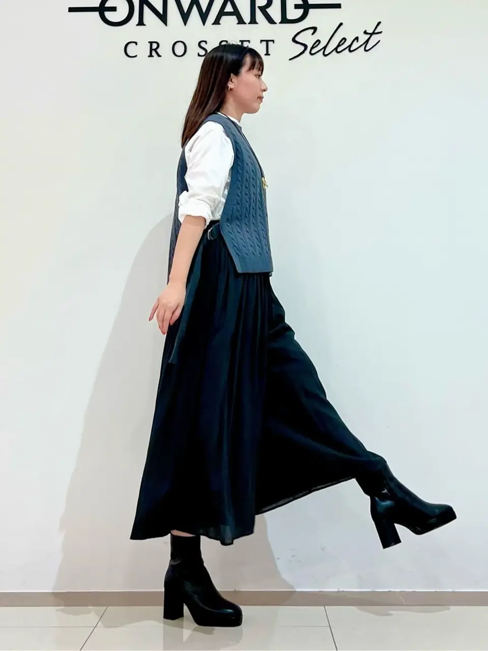 ONWARD CROSSET SELECT スタッフ コーディネート画像