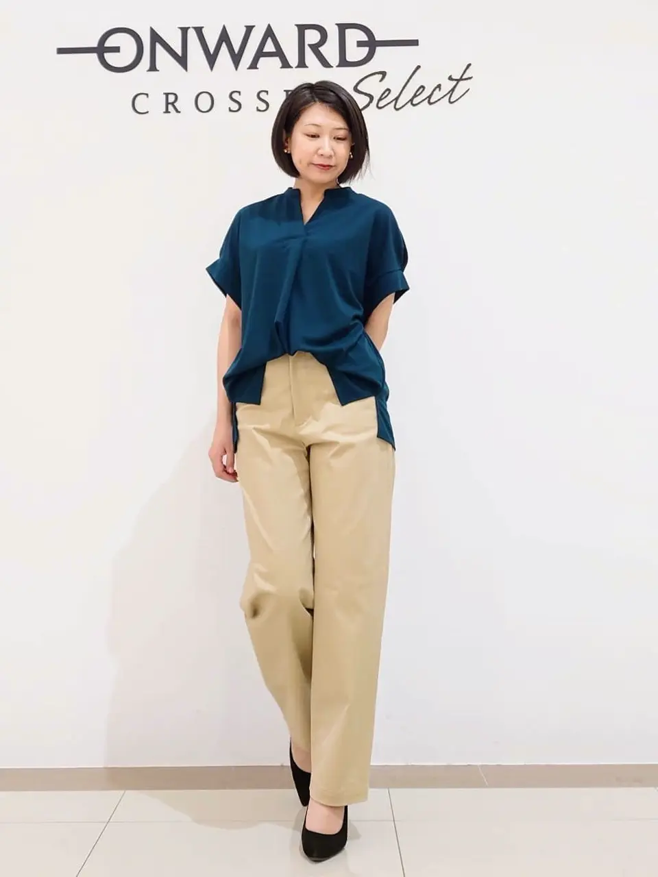 ONWARD CROSSET SELECT スタッフ コーディネート画像