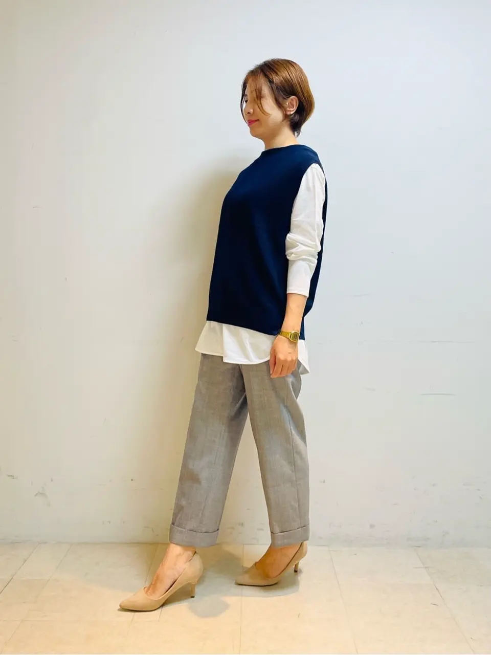 ONWARD CROSSET SELECT スタッフ コーディネート画像