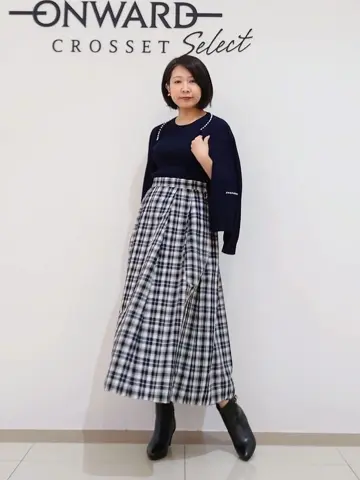 ONWARD CROSSET SELECT スタッフ コーディネート画像