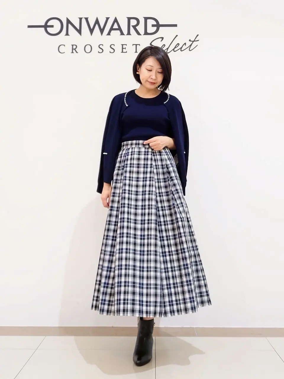 ONWARD CROSSET SELECT スタッフ コーディネート画像