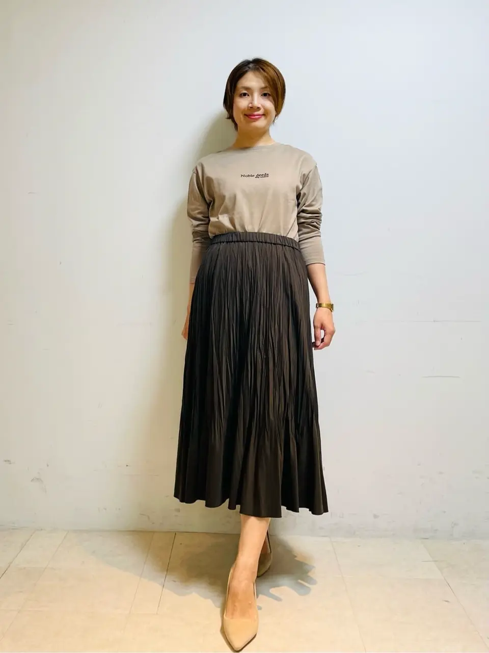 ONWARD CROSSET SELECT スタッフ コーディネート画像