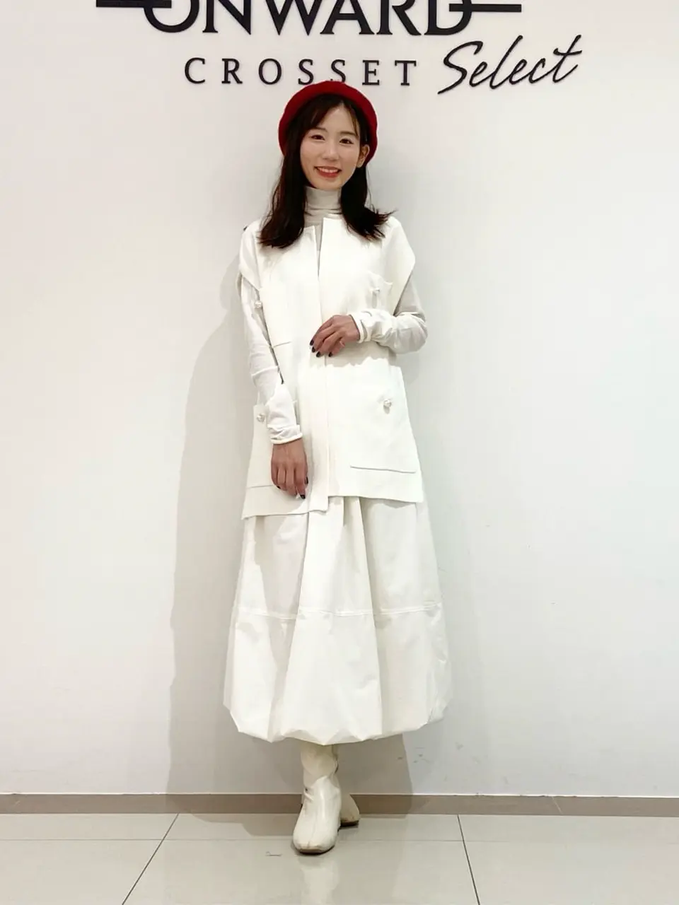  スタッフ コーディネート画像