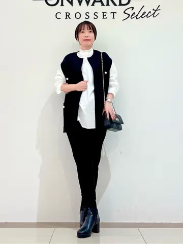 ONWARD CROSSET SELECT スタッフ コーディネート画像
