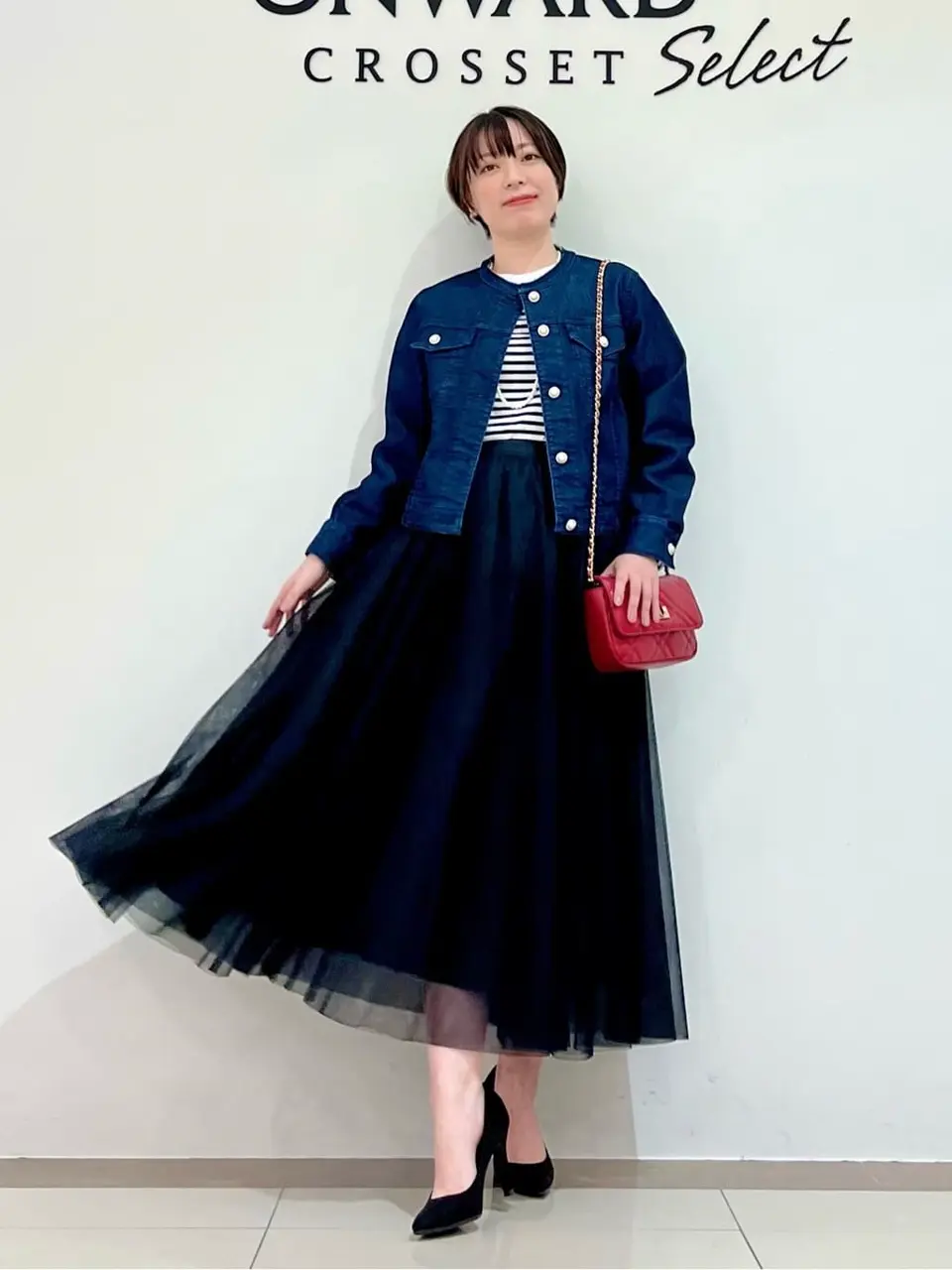 ONWARD CROSSET SELECT スタッフ コーディネート画像
