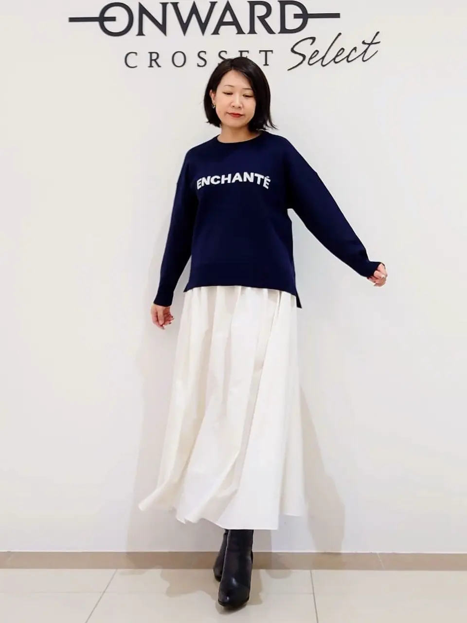 ONWARD CROSSET SELECT スタッフ コーディネート画像