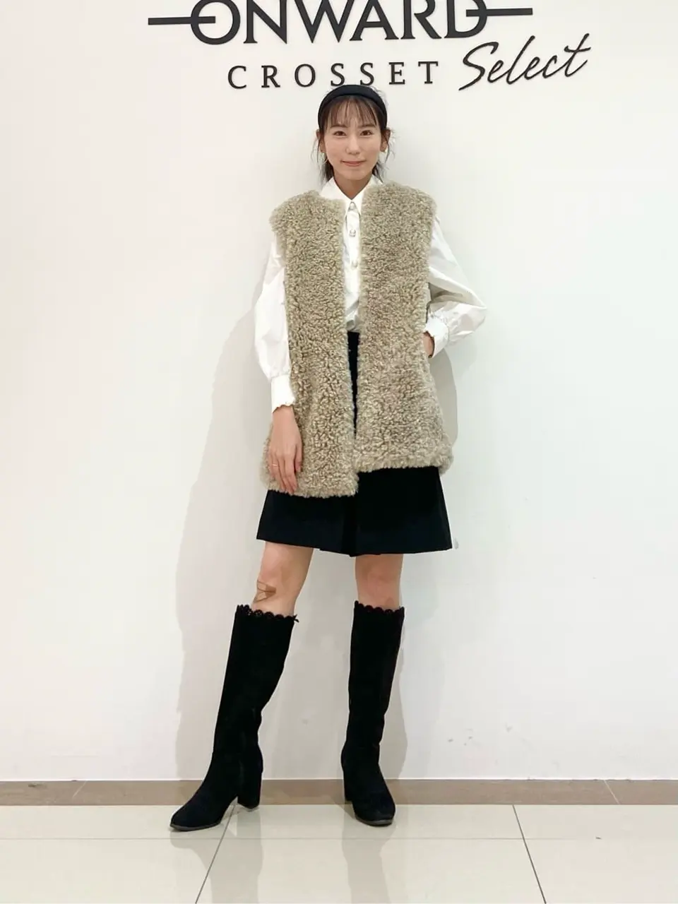 ONWARD CROSSET SELECT スタッフ コーディネート画像