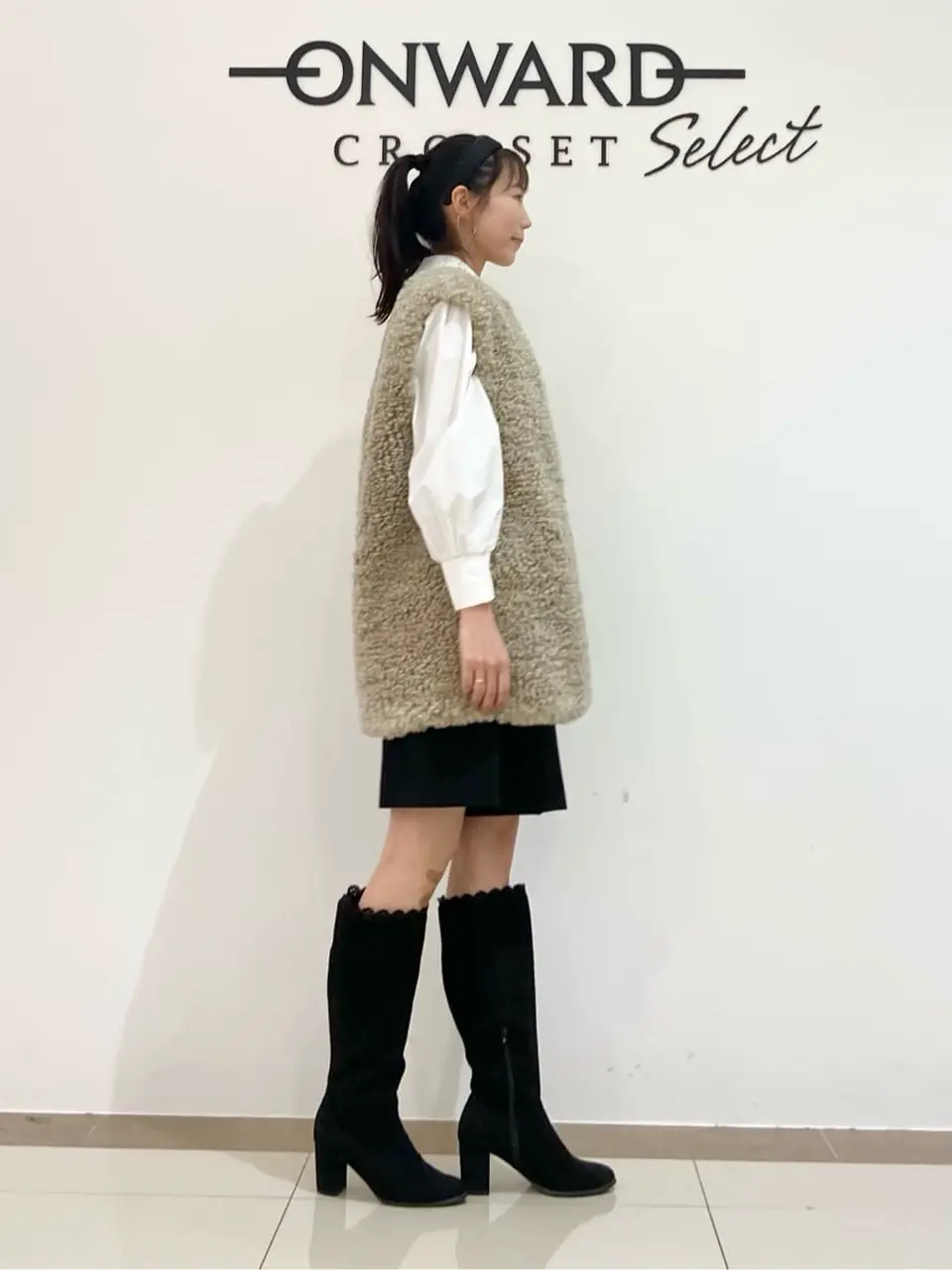 ONWARD CROSSET SELECT スタッフ コーディネート画像