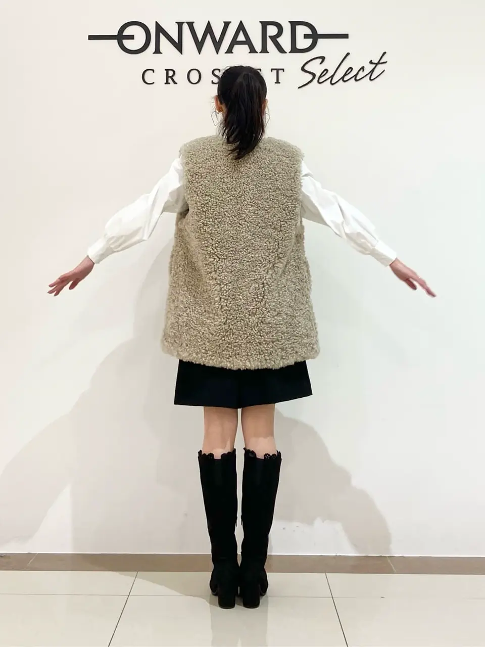 ONWARD CROSSET SELECT スタッフ コーディネート画像