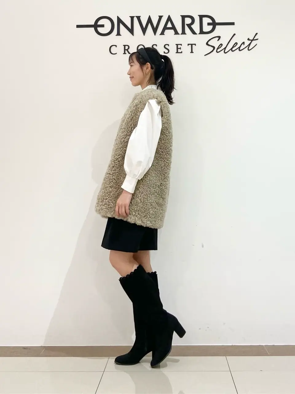 ONWARD CROSSET SELECT スタッフ コーディネート画像