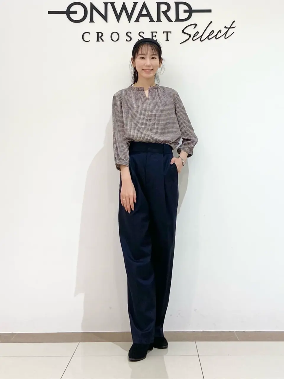 ONWARD CROSSET SELECT スタッフ コーディネート画像