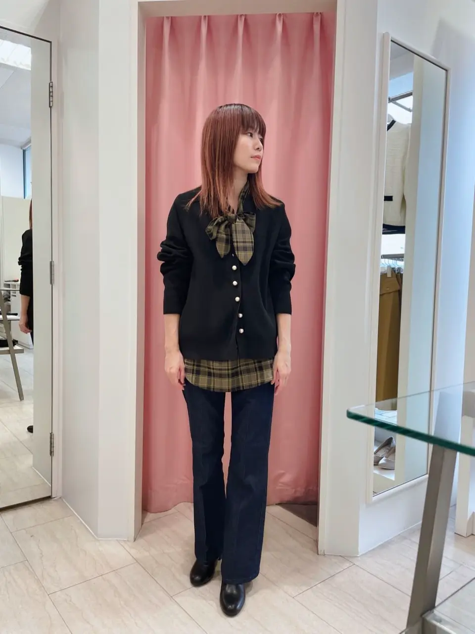  スタッフ コーディネート画像