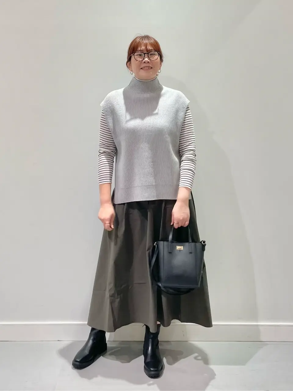 ONWARD CROSSET SELECT 林 コーディネート画像