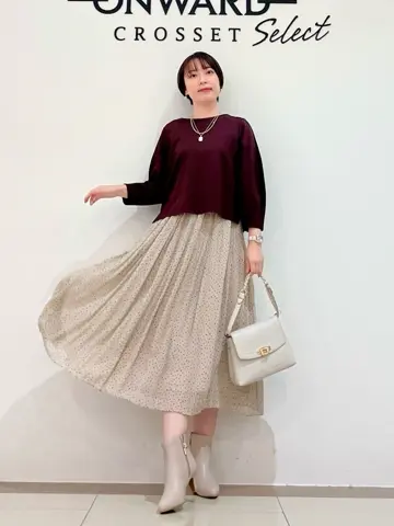 ONWARD CROSSET SELECT スタッフ コーディネート画像