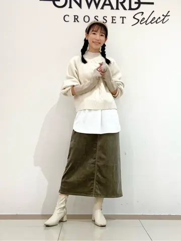 ONWARD CROSSET SELECT スタッフ コーディネート画像