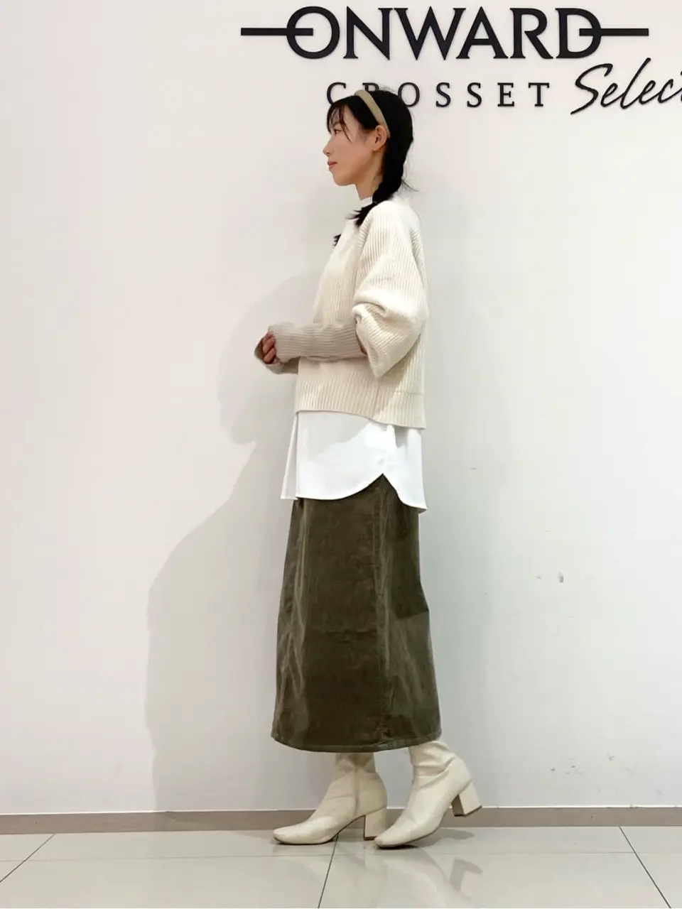 ONWARD CROSSET SELECT スタッフ コーディネート画像