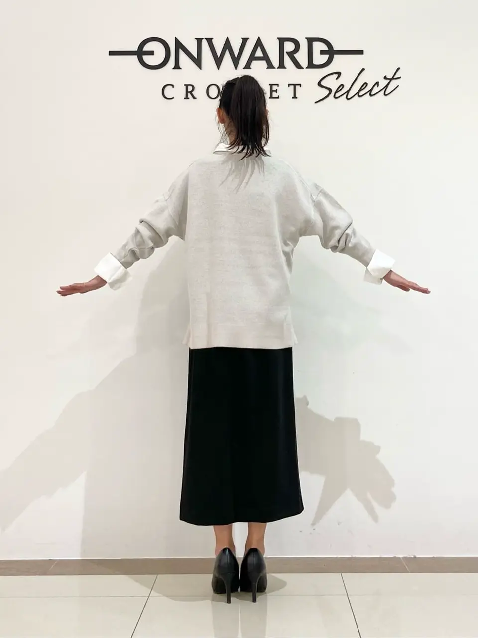 ONWARD CROSSET SELECT スタッフ コーディネート画像