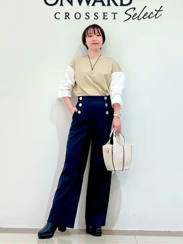 ONWARD CROSSET SELECT スタッフ コーディネート画像