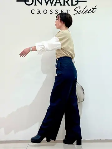 ONWARD CROSSET SELECT スタッフ コーディネート画像