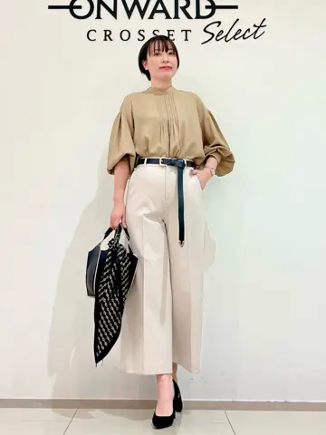 ONWARD CROSSET SELECT スタッフ コーディネート画像