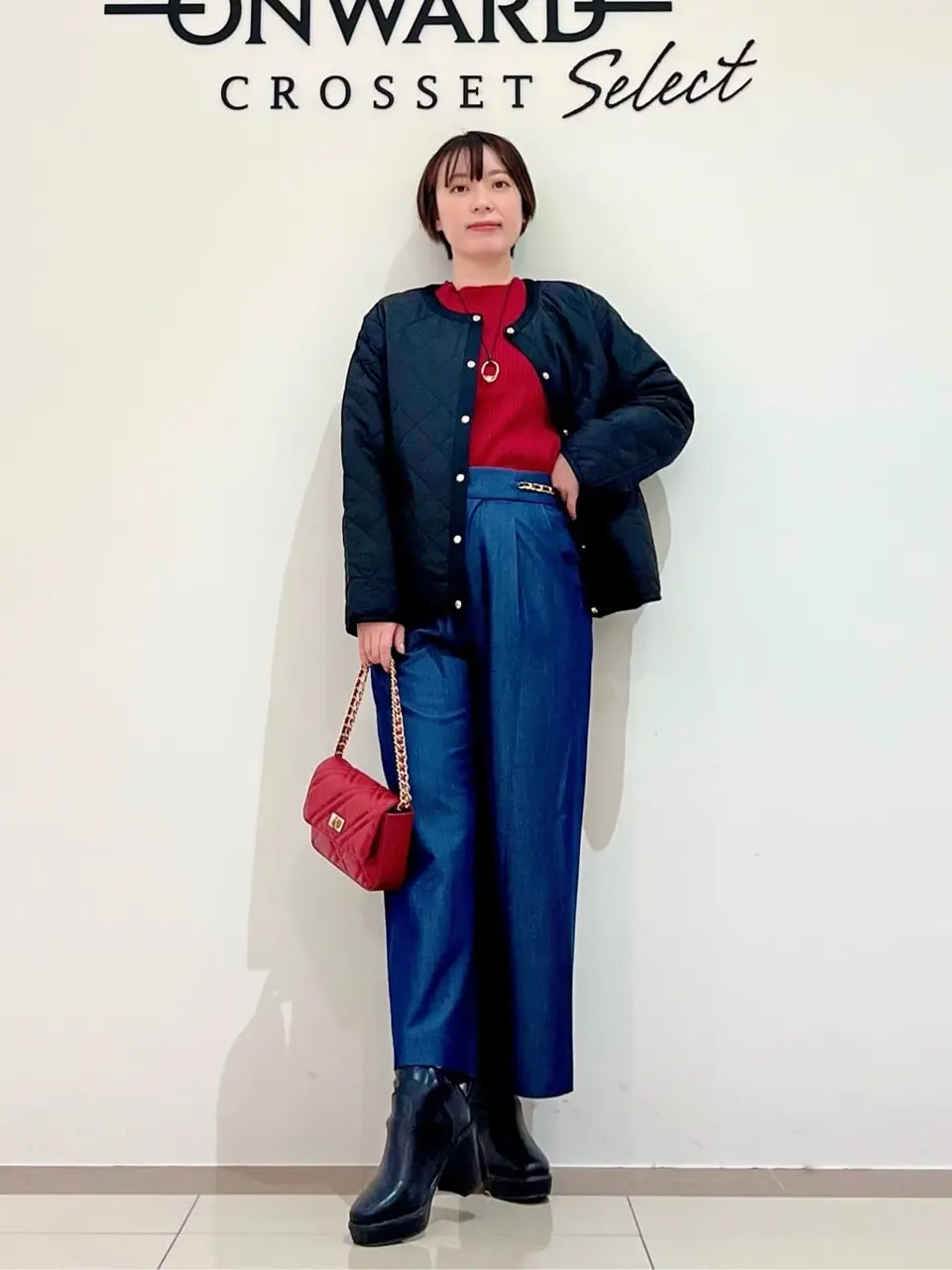 ONWARD CROSSET SELECT スタッフ コーディネート画像