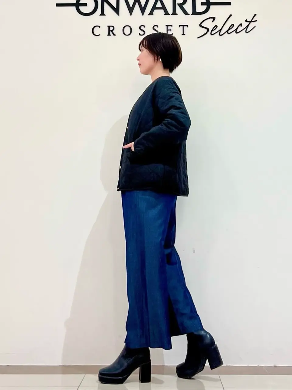 ONWARD CROSSET SELECT スタッフ コーディネート画像