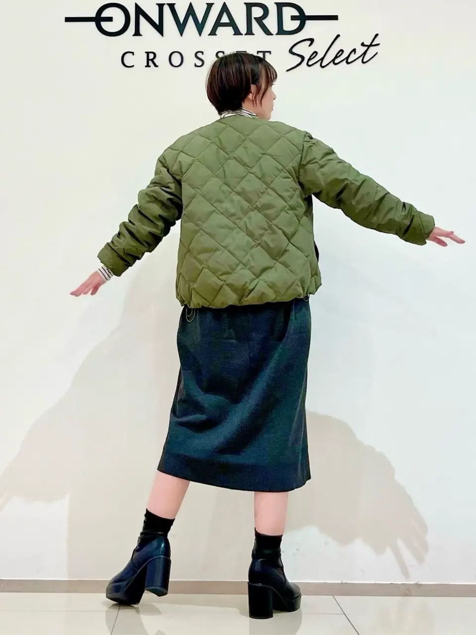 ONWARD CROSSET SELECT スタッフ コーディネート画像