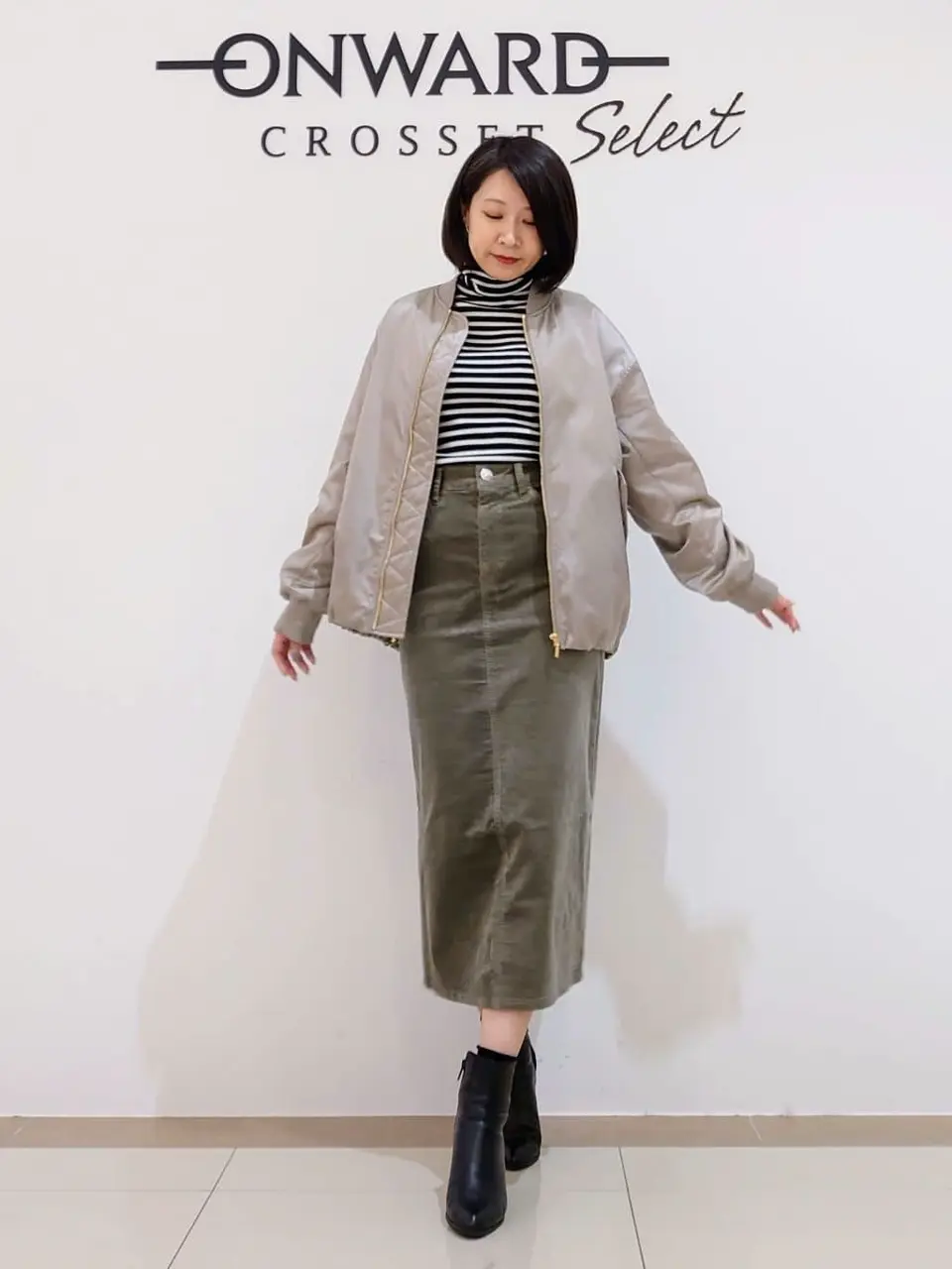 ONWARD CROSSET SELECT スタッフ コーディネート画像