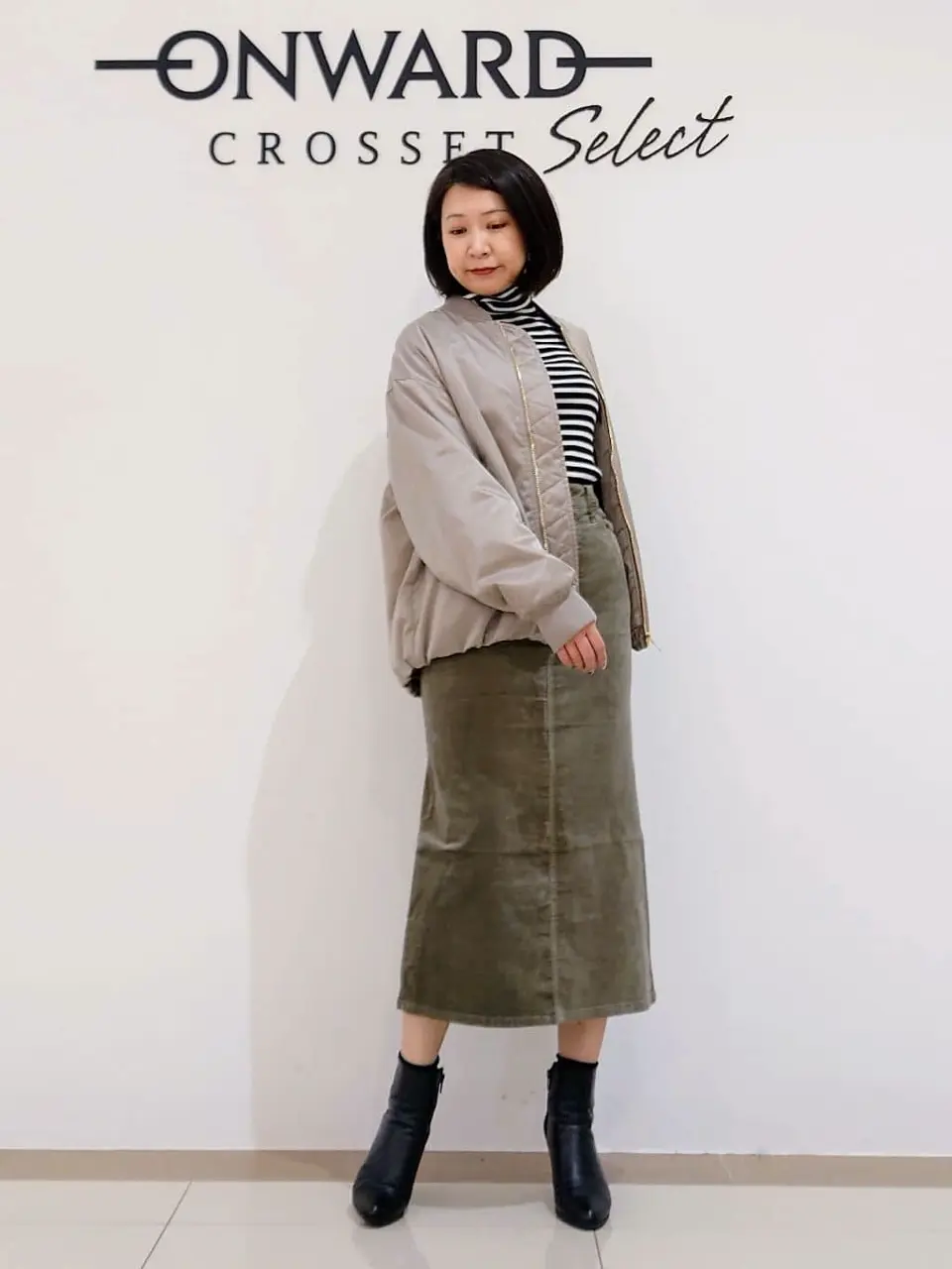 ONWARD CROSSET SELECT スタッフ コーディネート画像