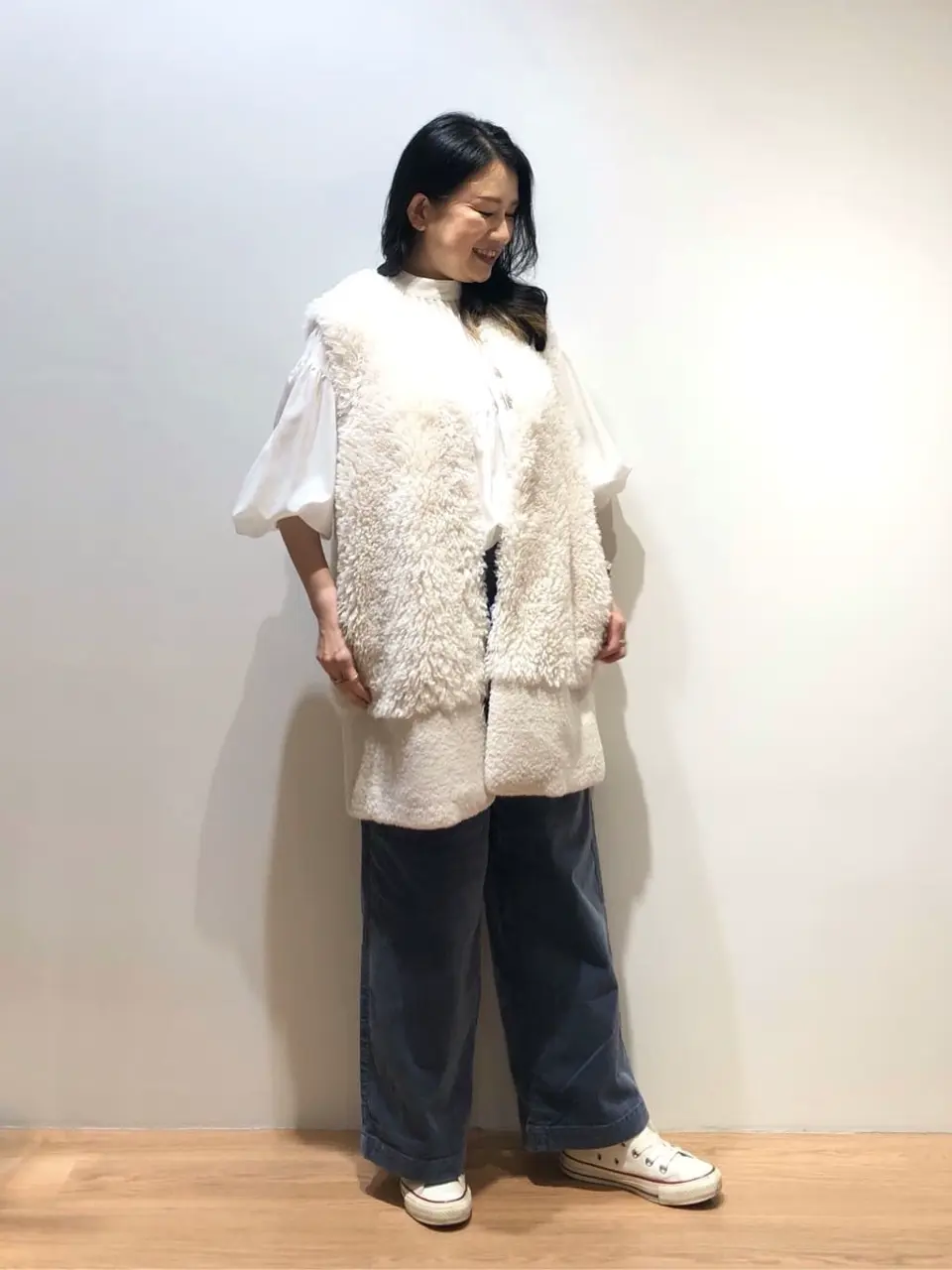 ONWARD CROSSET SELECT 横松 コーディネート画像