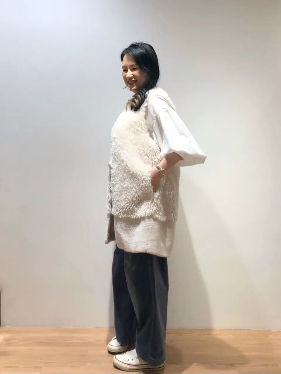 ONWARD CROSSET SELECT 横松 コーディネート画像